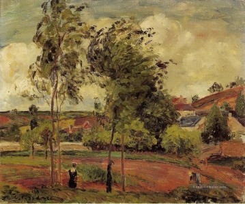  pont - starke Winde pontoise Camille Pissarro